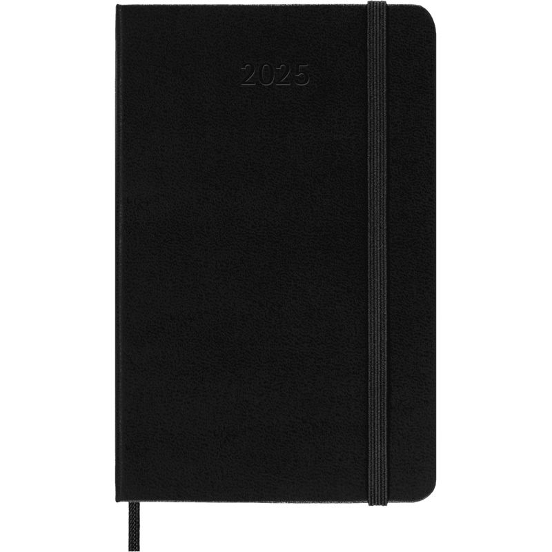 MOLESKINE - Agenda 2025 Semanal Pocket Negro