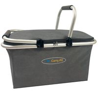 Canasto Cesta 27 Litros Picnic Camping Carry All® Basket Plegable