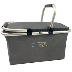 CARRY ALL - Canasto Cesta 27 Litros Picnic Camping Carry All® Basket Plegable