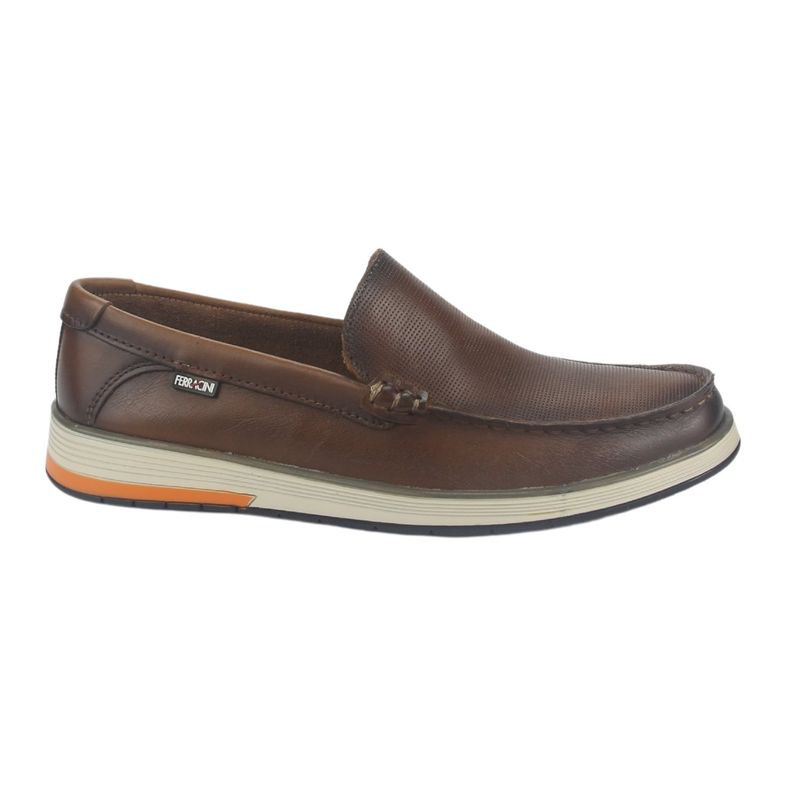 FERRACINI - Mocasin Hombre Café Casual Ferracini 6989