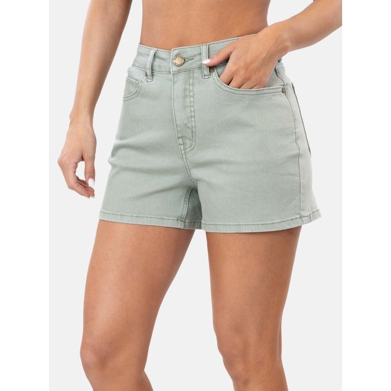 RIP CURL - Short Halily Verde Mujer Rip Curl