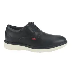 FERRACINI - Zapato Hombre Negro Matte Casual 4565
