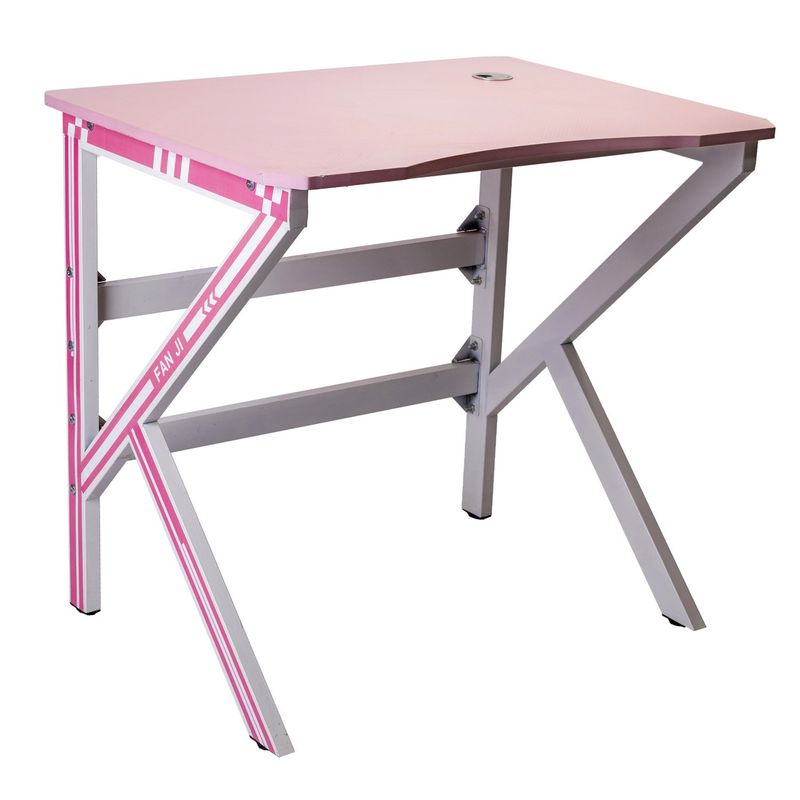GENERICO - Escritorio Zeus Gamer Rosado Tipo K 1 Mt
