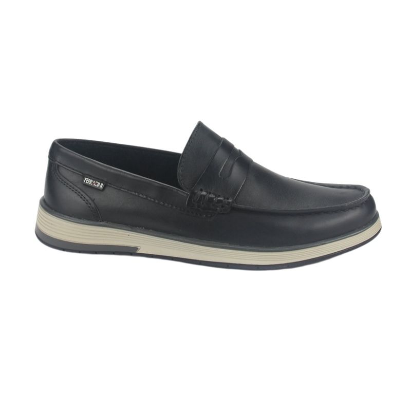FERRACINI - Mocasines Hombre Negro Casual Ferracini 6988