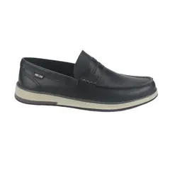 FERRACINI - Mocasines Hombre Negro Casual 6988