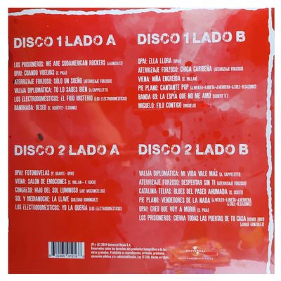 Imagen 2 del producto Vinilo Rock Chileno De Los 80s - 2 LP