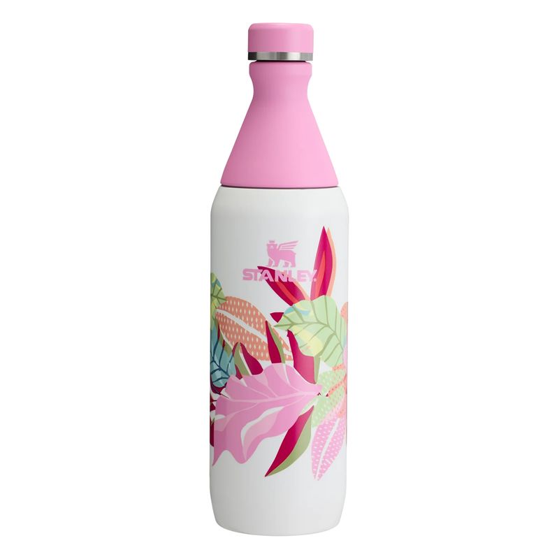 STANLEY - Botella Térmica All Day Slim Frost Tropic - 591 ml - Blanco