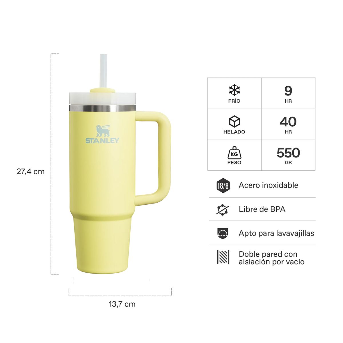 STANLEY - Quencher H2.0 Adventure Pomelo - 887 ml