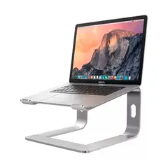 GENERICO - Soporte Base Para Mac Notebook 10 - 16 Plateado