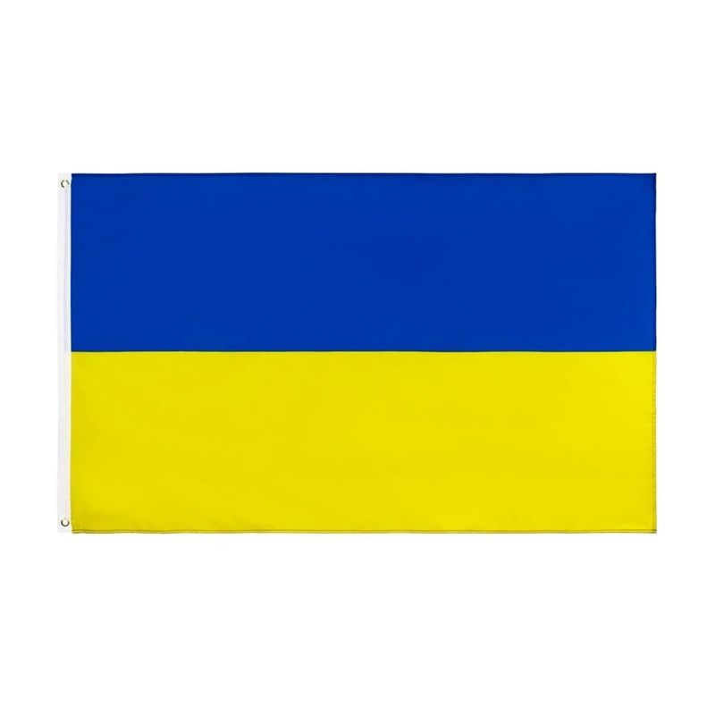 MERCADO CBF - Bandera De Ucraniana Bandera Ucraniana 150x90cm