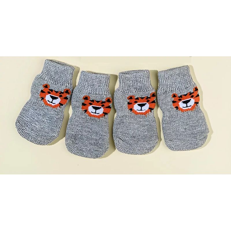 GENERICO - Zapatos Calcetines Antideslizante Para Perros Pequeños