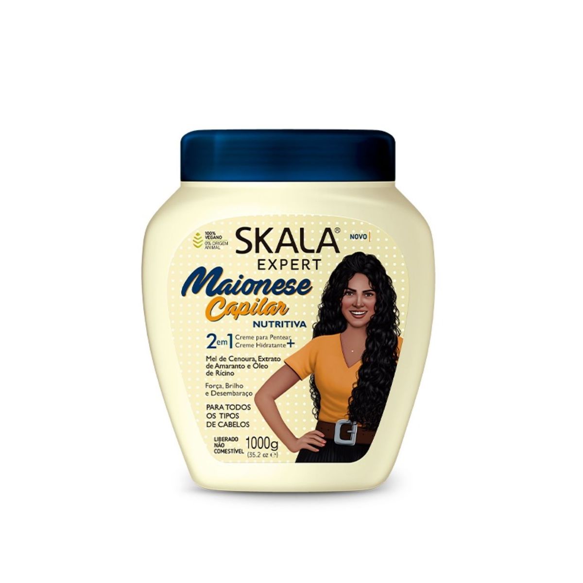 SKALA - MASCARA MAIONESA CAPILAR NUTRITIVA 2EN1 EXPERT SKALA 1KG-