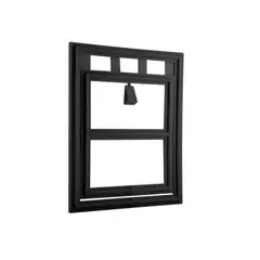 GENERICO - Puerta abatible para perros y gatos pequeños 20 x 25 cm
