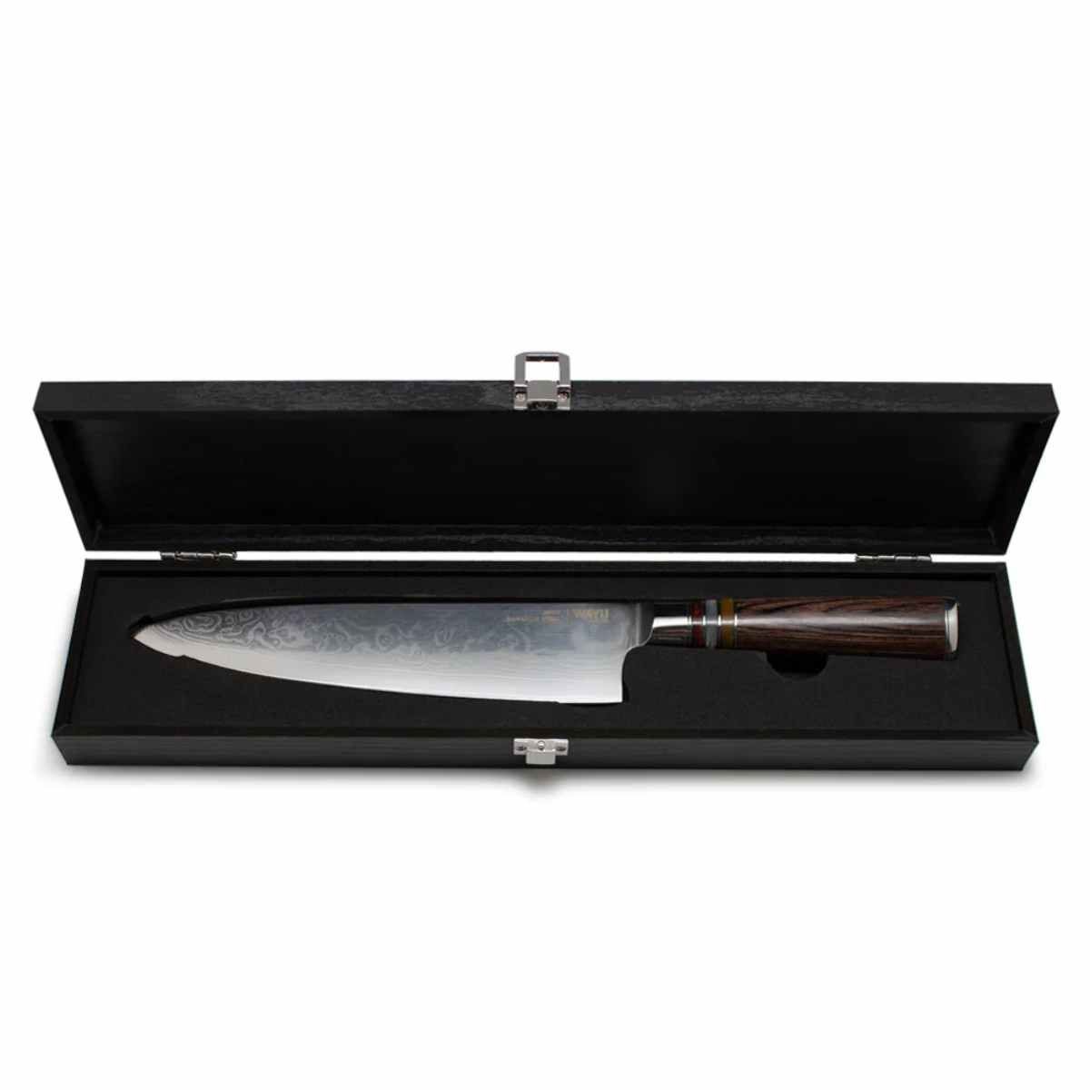 WAYU - CUCHILLO DAMASCUS BROWN PAKKA WAYU LIMITED