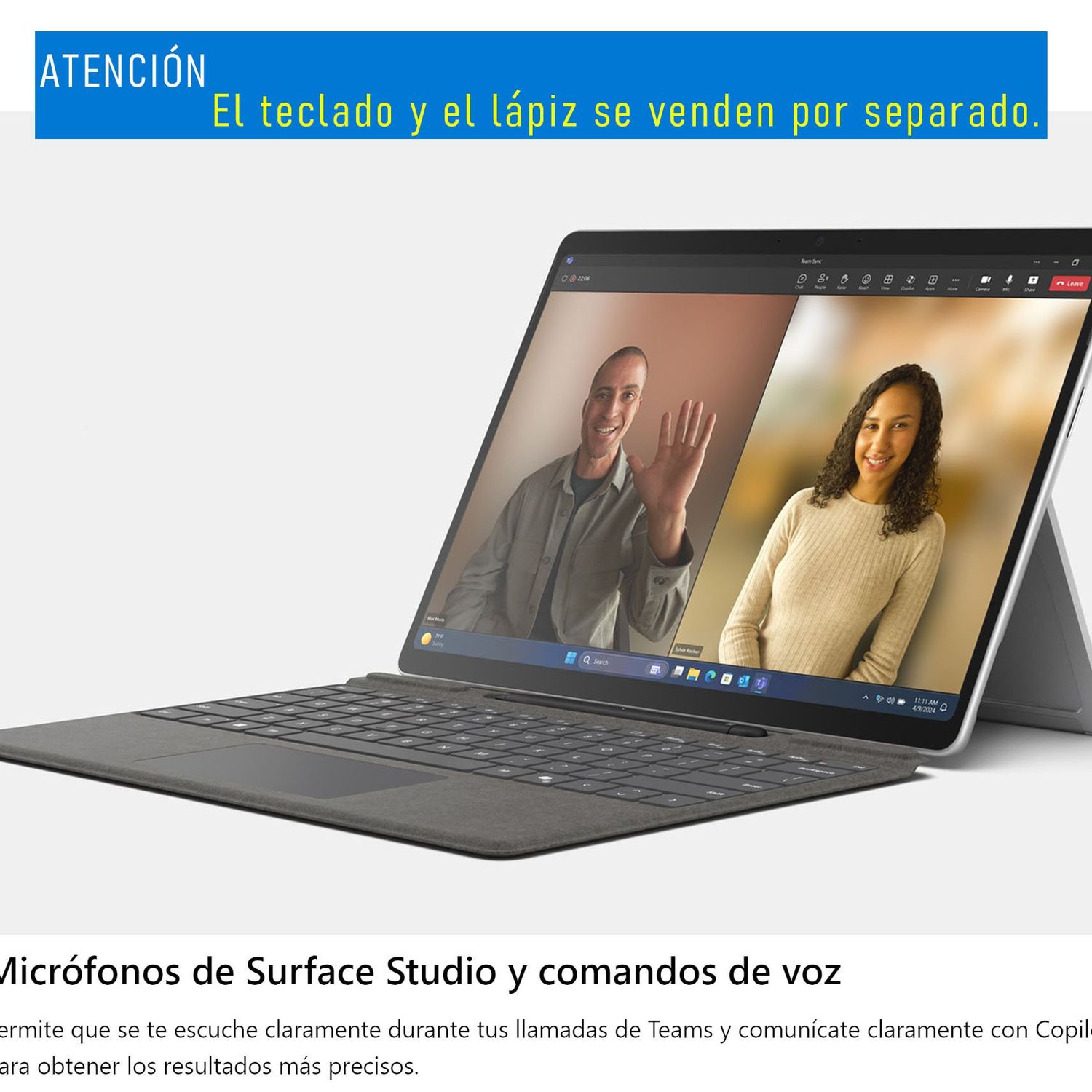MICROSOFT Surface Pro 10 - Tablet Windows 11 Core Ultra 5 8GB RAM