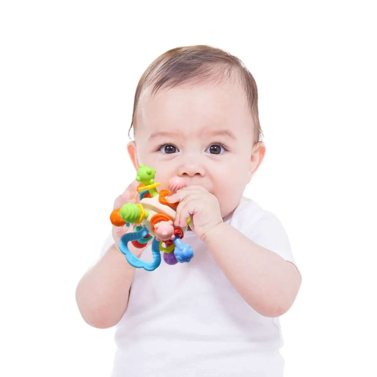 BABYLUNA - Juguete Multifuncional para Encías y Dientes del Bebé