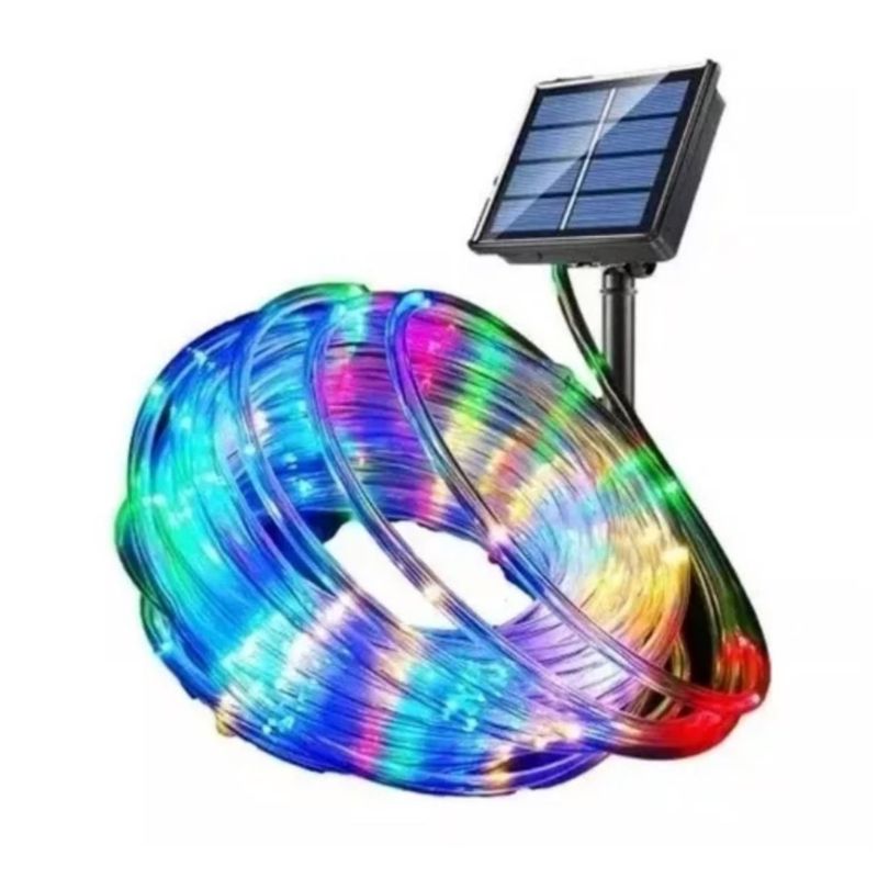 GENERICO - Manguera Solar LED 10mts MULTICOLOR