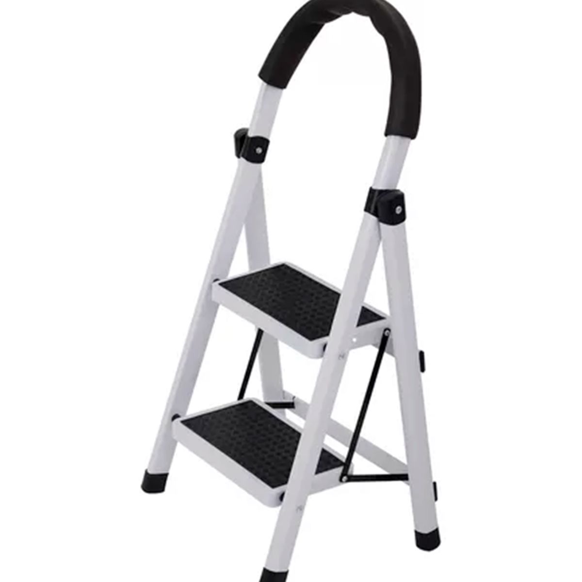 GENERICO - Escalera De Acero Tipo Tijera Plegable Con 2 Escalones Antideslizantes