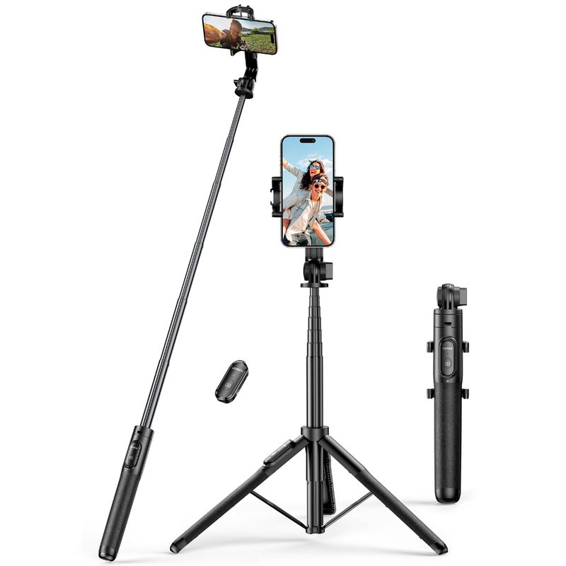UGREEN - TRIPODE SELFIE 15M + SOPORTE PARA CAMARAS + OBTURADOR INALAMBRICO BT