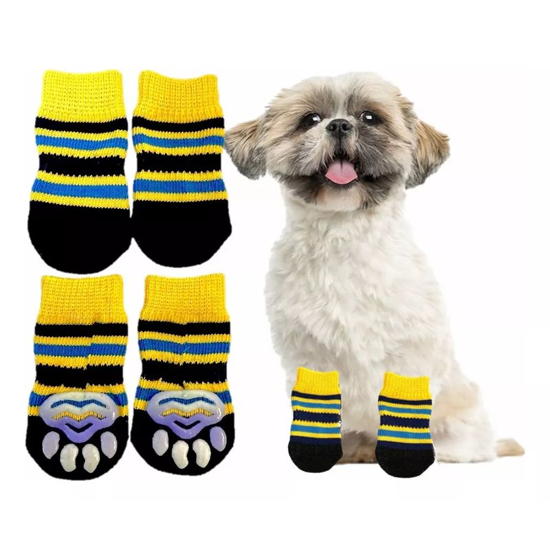 GENERICO - Zapatos Calcetines Para Perros Antideslizante Pequeños