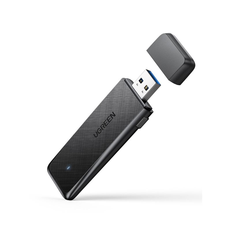 UGREEN - ADAPTADOR USB INALAMBRICO DUAL-BAND AC1300 900MBPS MAX UGREEN CM492