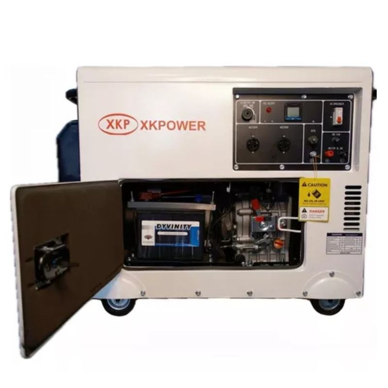 ALTERNATIVE - Generador Electrico Diesel 7 Kva con Partida Electrica Insonoro.