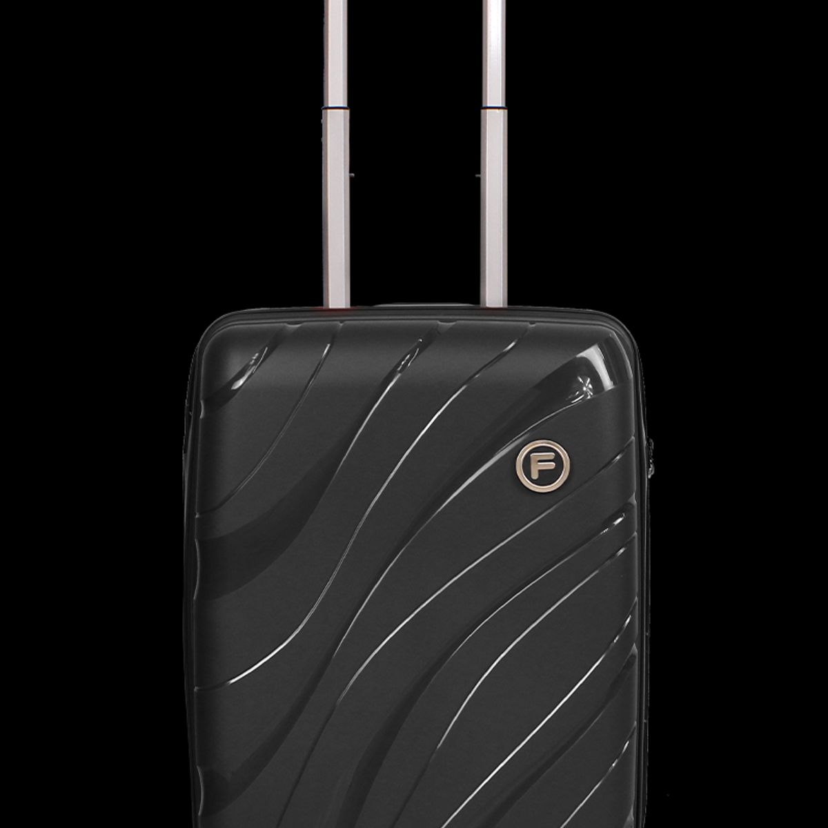 F LA MALETA DE CHILE - Maleta Lola S de cabina negra F la Maleta de Chile