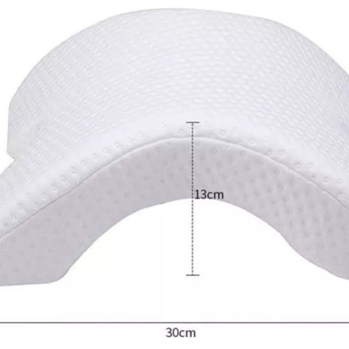 GENERICO - Almohada Cervical Curva Cojín Brazo Libre Presión Multifunci