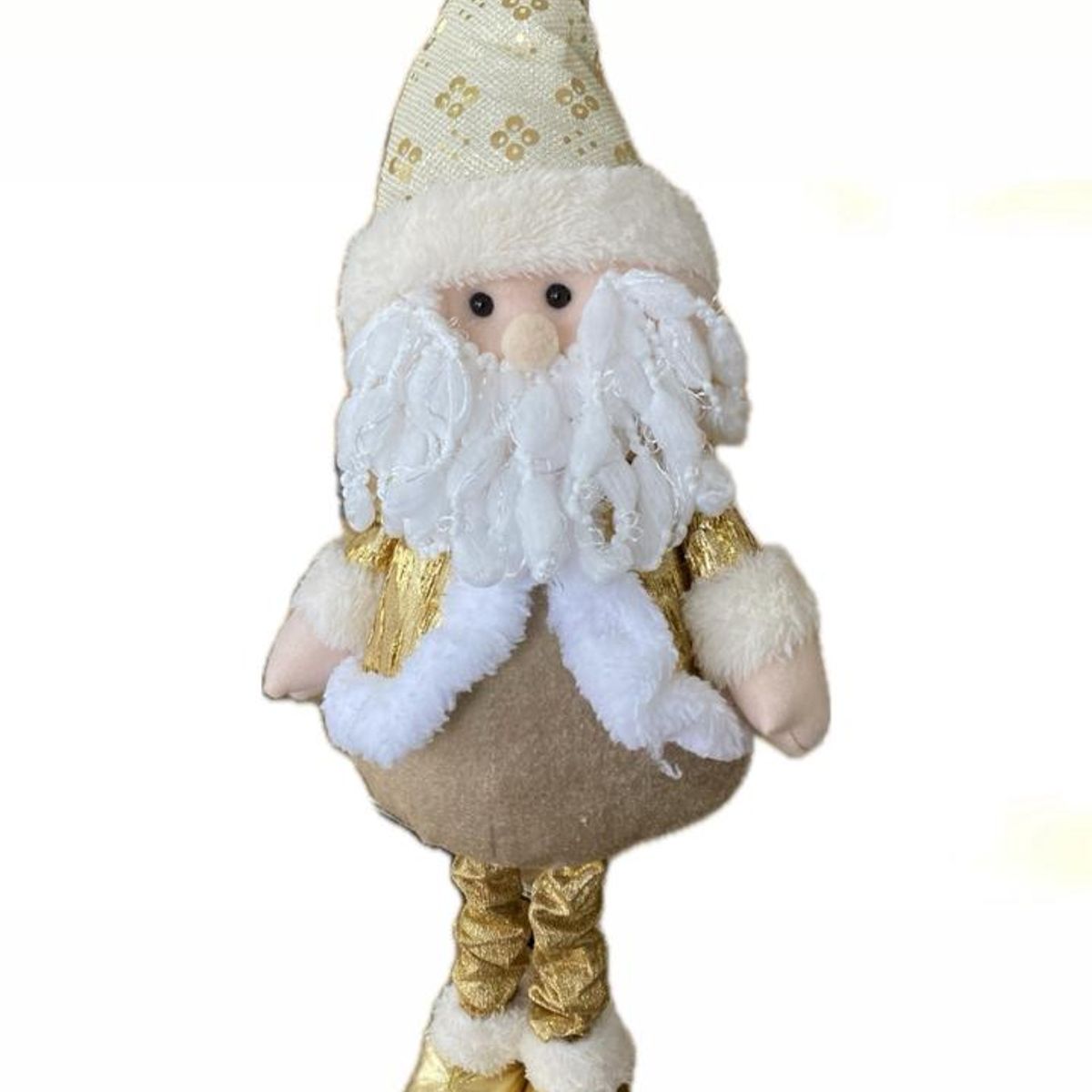 GENERICO - VIEJO PASCUERO PATAS LARGAS 60CM DORADO