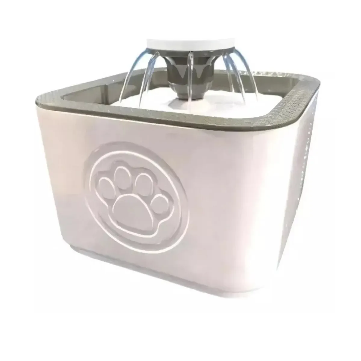 GENERICO - Fuente De Agua Para Gatos Y Perros De 2.5 Litros De 3 Modos