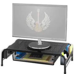 NEWO - Alzador Monitor Notebook con organizador escritorio