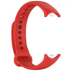 GENERICO - Correa Para Xiaomi Smart Band 8 y 9 Silicona Rojo