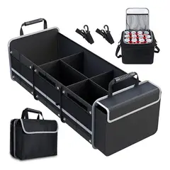 EVERSO - Organizador Auto Caja Bolso Plegable Para Maletero Vehiculos