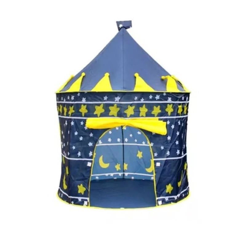 ANGELES DEL HOGAR - Castillo Carpa Infantil Casa Club Para Niños Y Niña Azul
