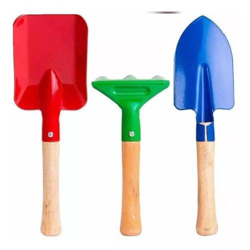 GENERICO - Set de jardinería infantil herramientas didácticas multicolor