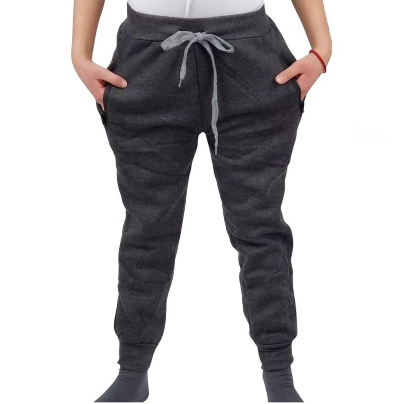 MPROPIA - Pantalón Unisex Buzo Juvenil Algodón Sin Forro Polar Liso 213