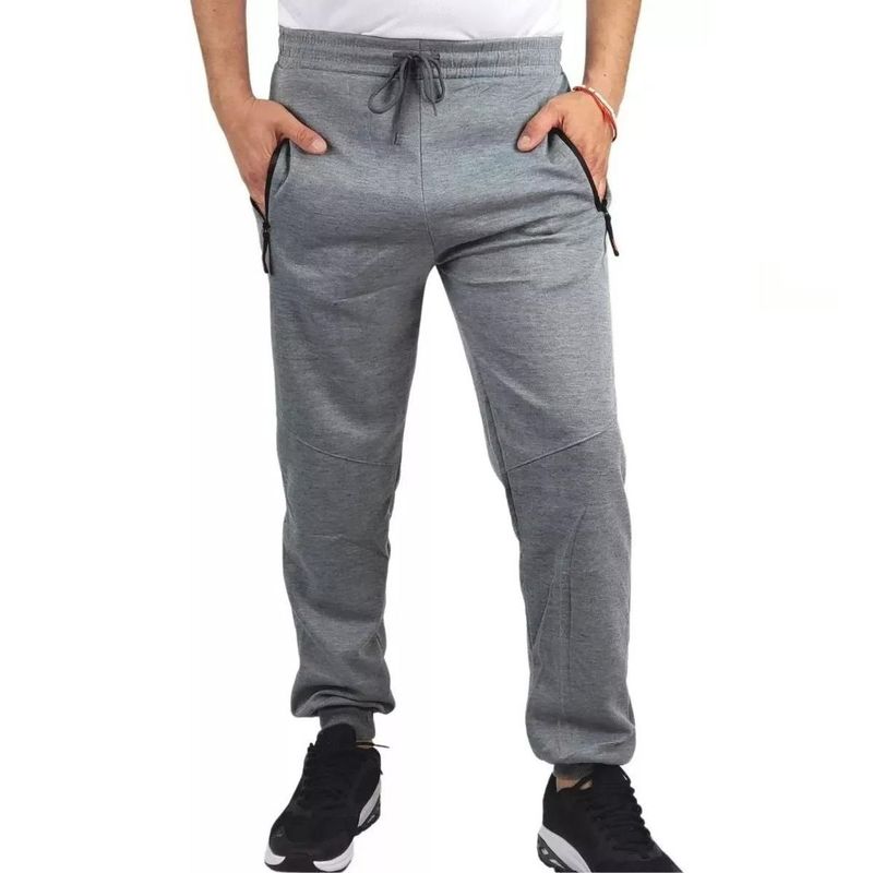 MPROPIA - Pantalón Unisex Buzo Juvenil Algodón Sin Forro Polar Liso 213