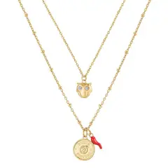 BROSWAY - Collar Chakra Dorado BHKN069 - Dorado