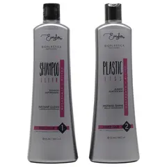 GENERICO - Alisado Plastificado 2 Pasos Cabello Ondulado 960ml