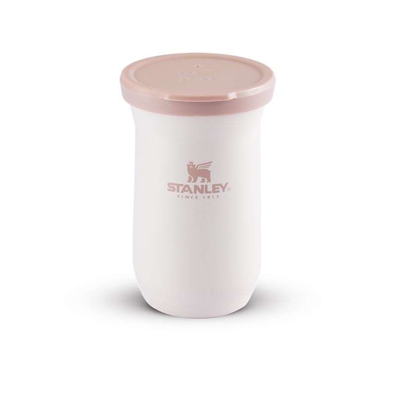 STANLEY - Mate Slim Stanley Rosa Palo - 200 ml - Negro