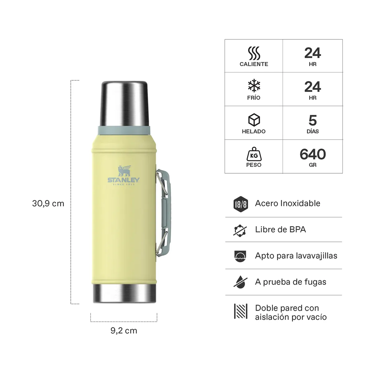 STANLEY - Termo Stanley Classic Pomelo - 950 ml