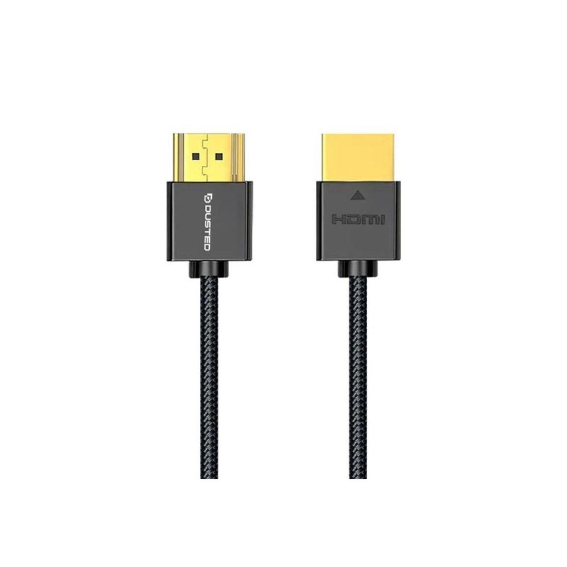 DUSTED - Cable Ultra Slim 4K HDMI 20 18M Rugged Dusted negro DUSTED