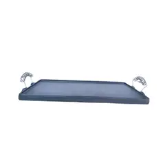 INOXCROM - Plancha Churrasquera De Hierro Fundido 45x24 cm