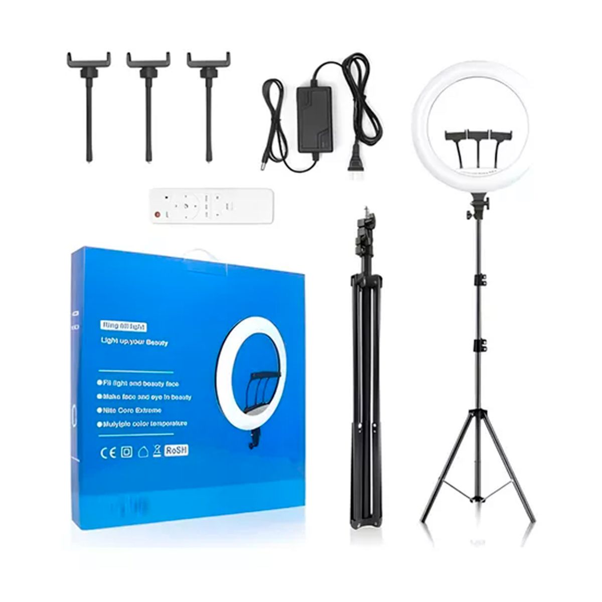 GENERICO - Aro De Luz Led 18 Pulgadas 46cm + Trípode
