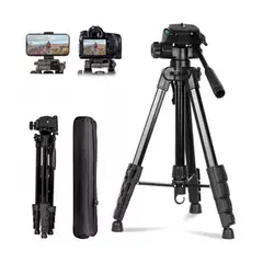 GENERICO - Trípode Portátil de Aluminio para Camara PRO 170 Cm