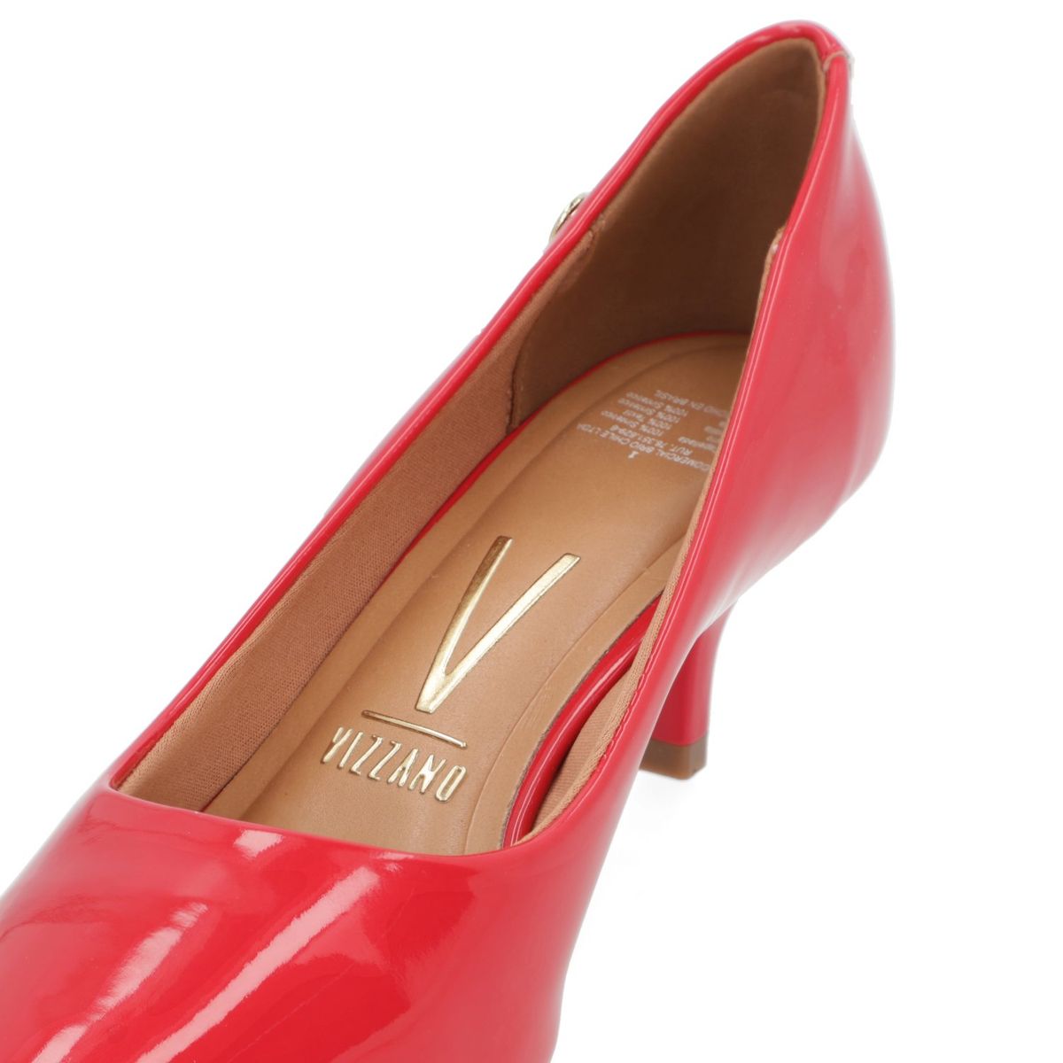 VIZZANO - Zapato Mujer Taco Aguja Stiletto Rojo Vizzano