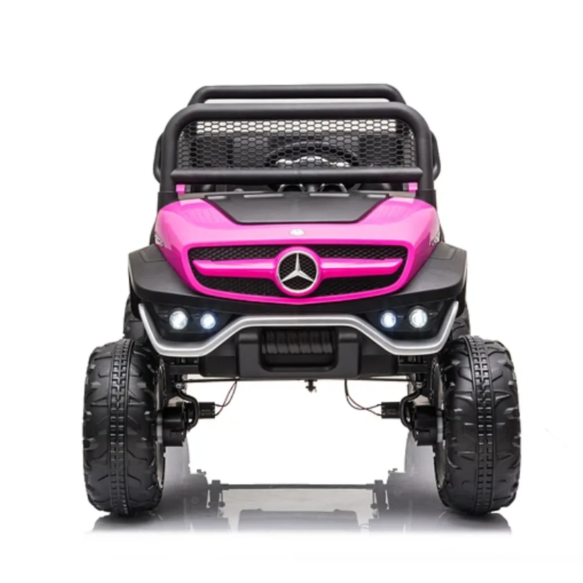 KIDSCOOL - Unimog Mercedes Benz 4 Motores Rosa