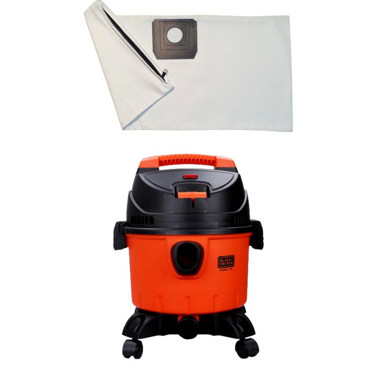 BOLPAS Bolsa para aspiradora Black & Decker BDWD15