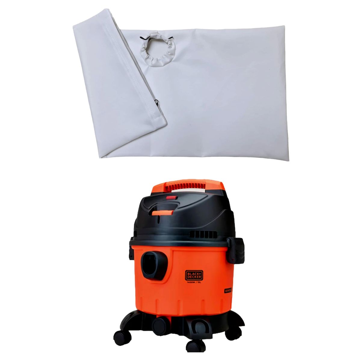 BOLPAS - Bolsa para aspiradora Black & Decker BDWD15