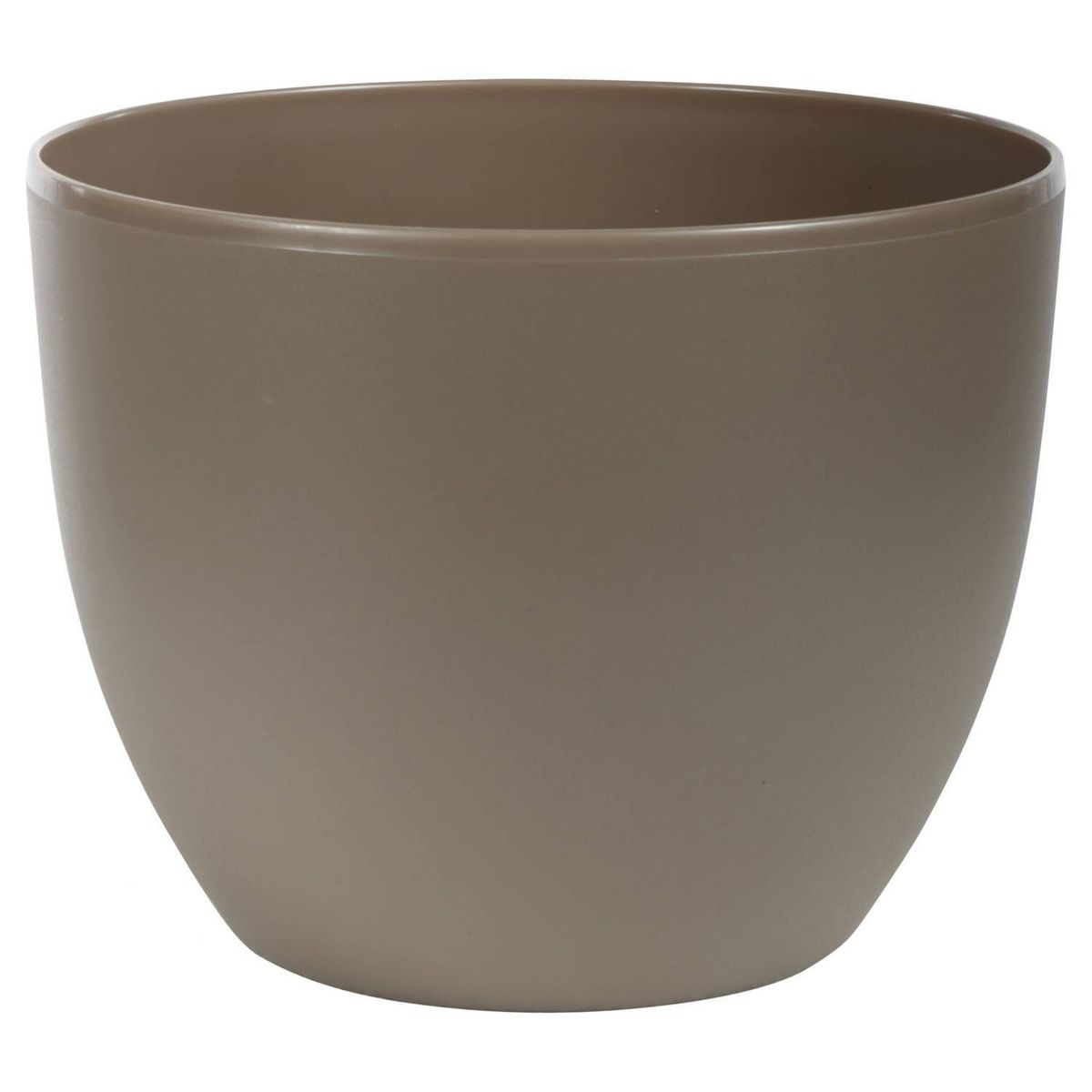 GENERICO - Macetero Plastico 30CM Color Cafe